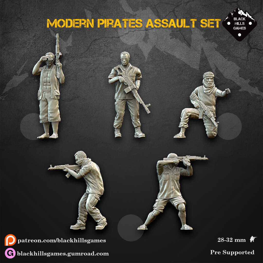 Black Hills Games - Modern Pirates (Assault Set)